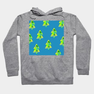 Christmas trees pattern Hoodie